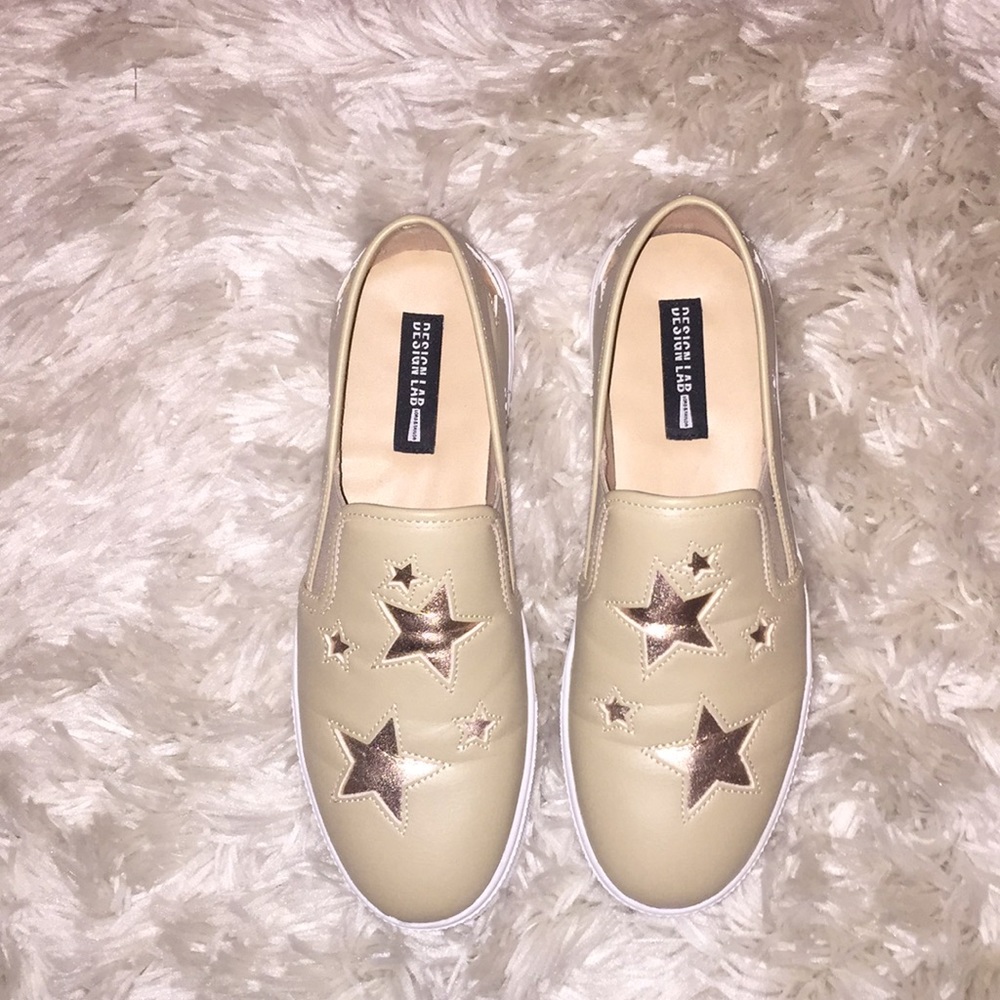 Platform slide on sneakers